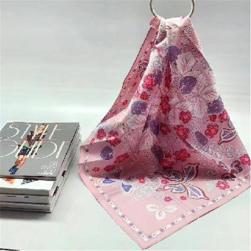 Yilian 100% Mulberry Silk Large Square Scarf