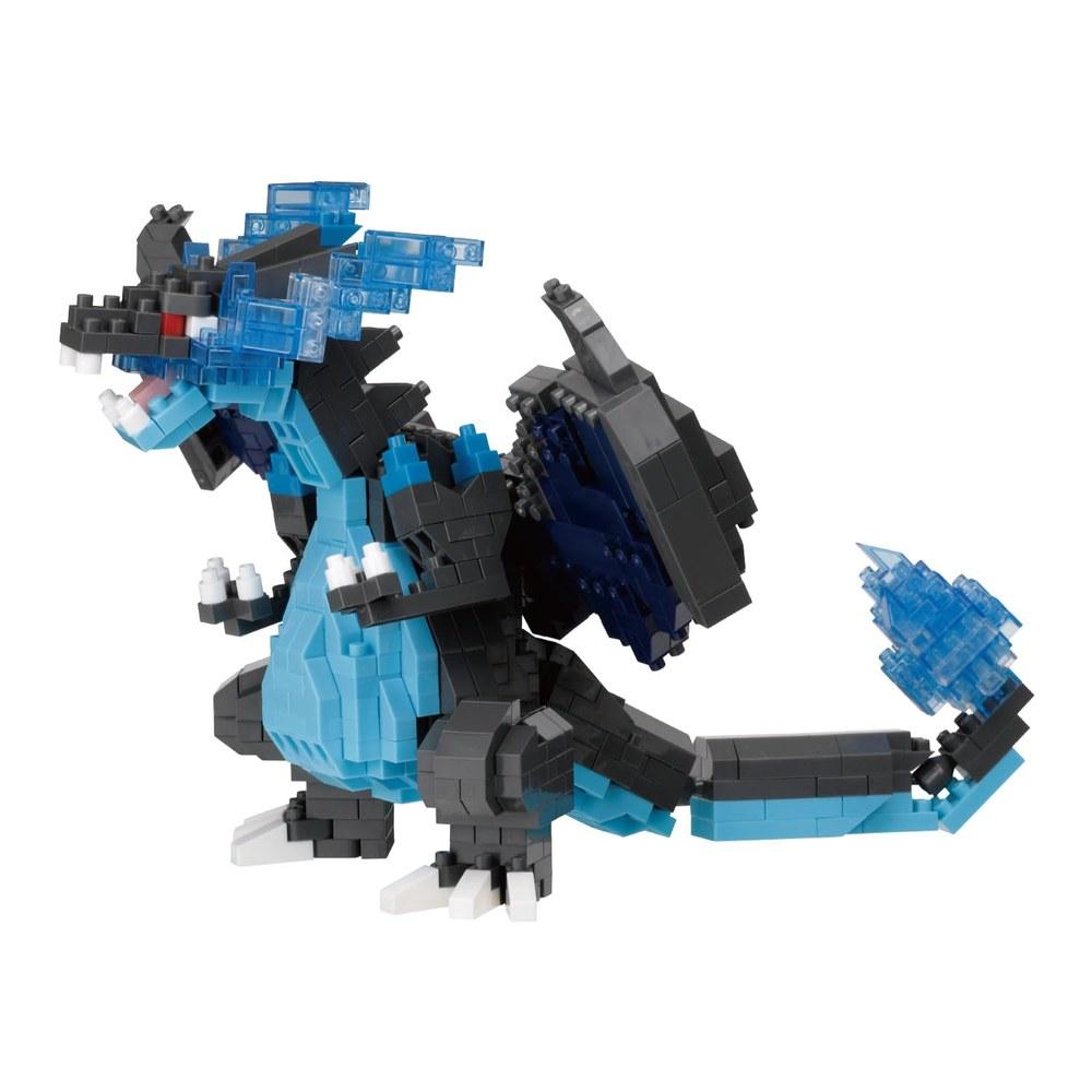 Kawada Nano Block Карманные Монстры Мега Чаризард X RSNBPM R12