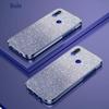 Note7 7pro, роскошный блестящий чехол с градиентным покрытием для Xiaomi Redmi Note 7 Pro, женский мягкий силиконовый чехол для камеры, защитная задняя крышка, принципиально