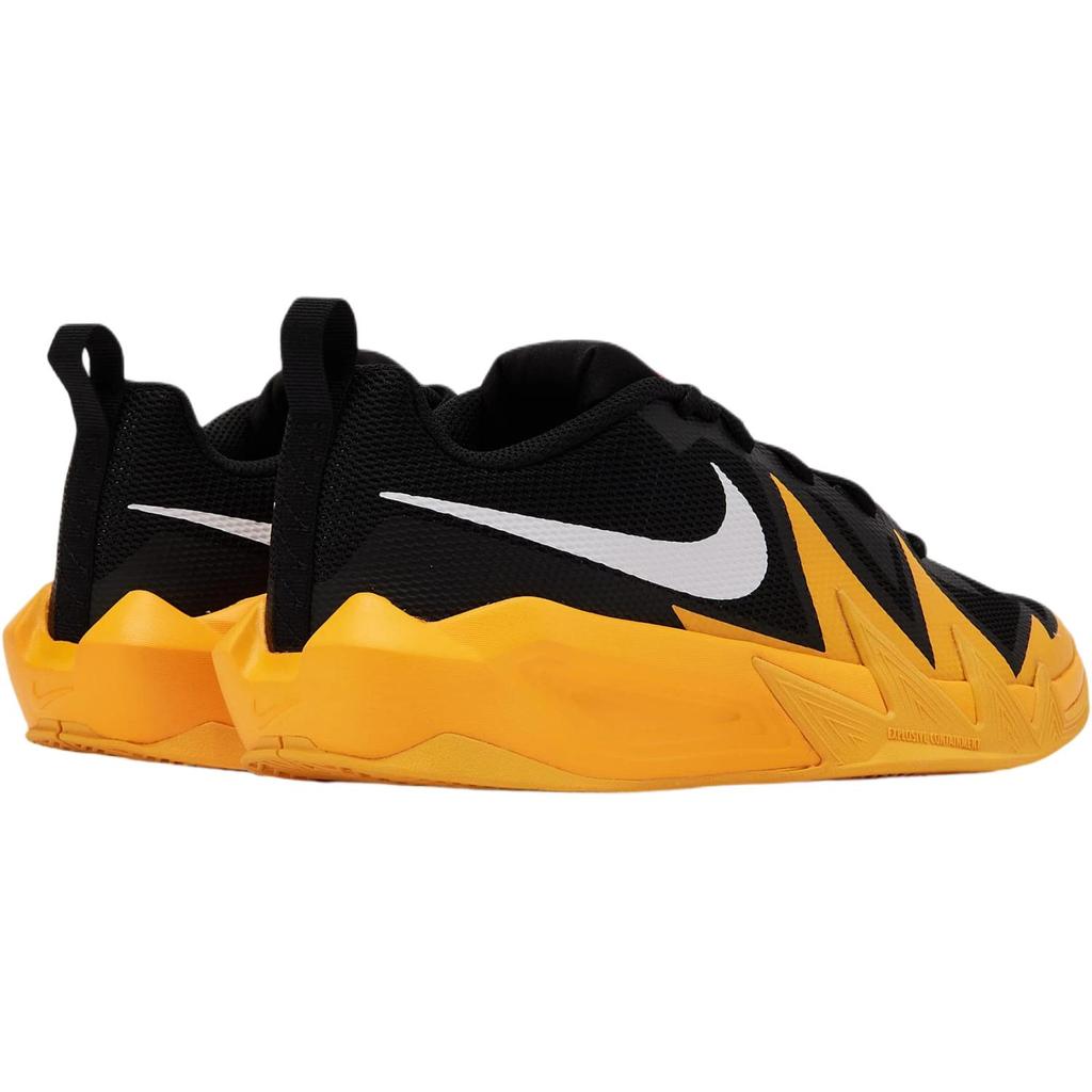 Nike ST Dynamite Удобные Универсальные Поддерживающие Прочные Дышащие Нескользящие Низкие Детские Баскетбольные Кроссовки Детские кроссовки Черно-желтые IH2308-007