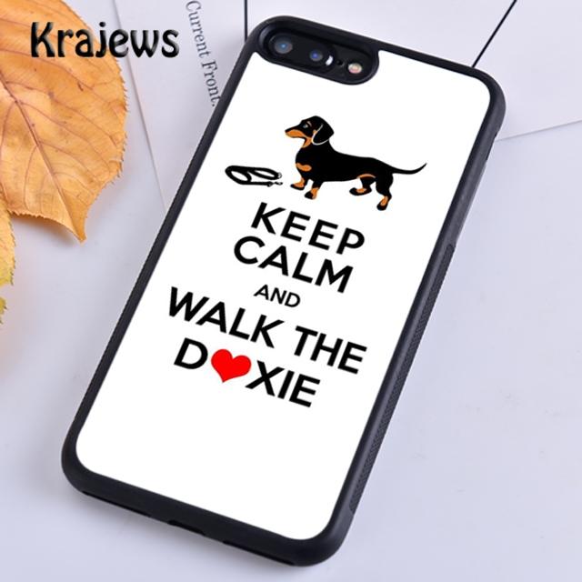 Krajews Чехол для телефона с таксой Такса Такса Для iPhone 17 Air 16 15 14 plus 11 12 13 pro max Plus coque Fundas