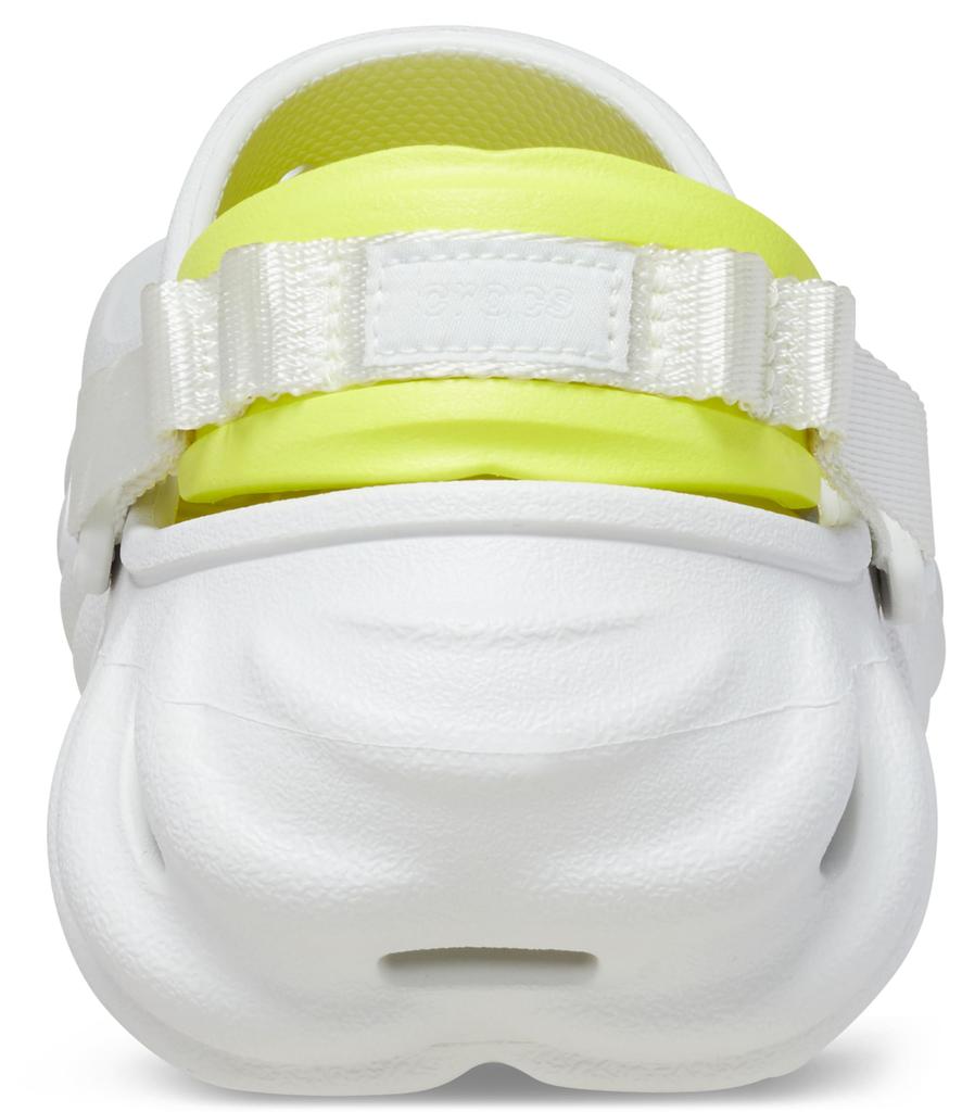 Crocs Echo Clog Sandals Moonlight 207937-1NK (White X Yellow/Size 28.0/Men's, Women's)