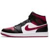 Мужские кроссовки Air 1 Mid Noble Red Black White 554724-066