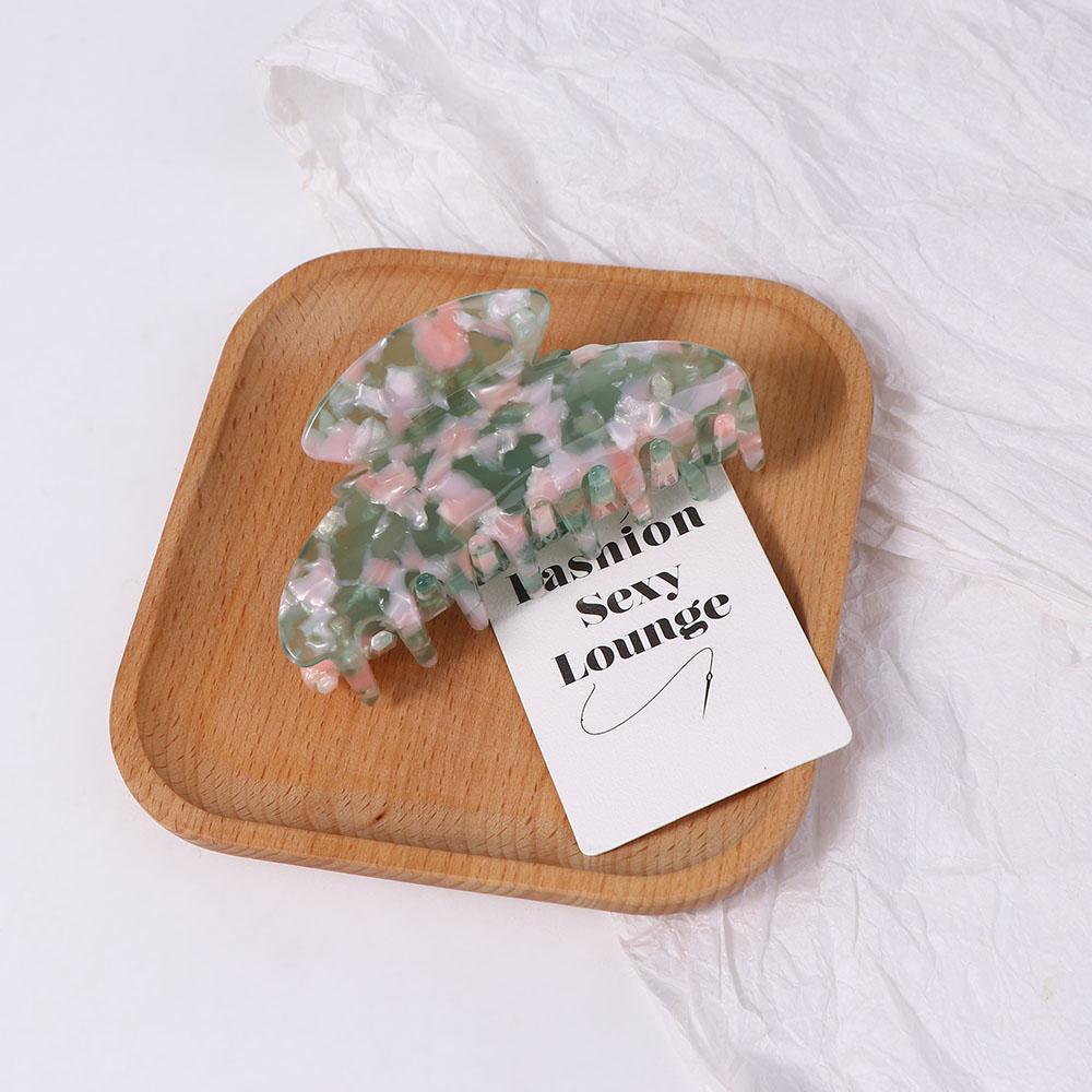 Hair Clip Girls Korean Style Headwear Female Hair Accessories Plastic Hair Claw Acetate Hair Clip