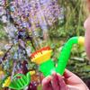 1pcs Novelty Horn Blowing Bubble Gun Random Style Sent