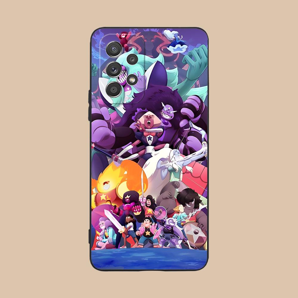 Чехол для мобильного телефона Steven Universe для Samsung Galaxy M55 54 42 35 34 33 32 23 22 15 14 13 12 F55 5G Цветной Защитный Чехол для Телефона
