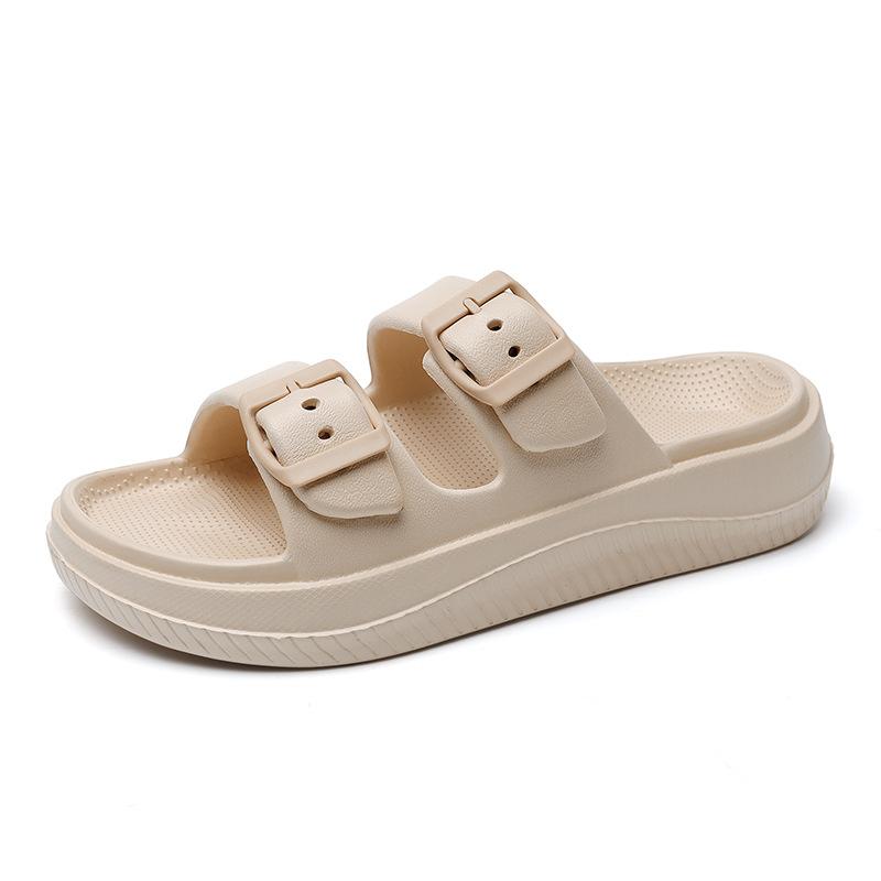 Новые тапочки на платформе eva крутые тапочки пара пляжные уличные мужские и женские наступающие на дерьмо сандалии