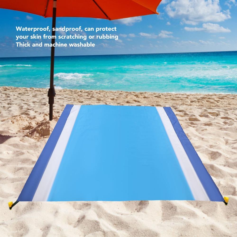Ripstop Beach Blanket Polyester Camping Mat Quick Dry Picnic Mat Picnic Outings
