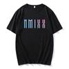 Fe3O4 FORWARD EP 2025 Новые футболки NMIXX Корейская женская группа Футболка Хлопок Camisetas Удобный Короткий рукав Мужская футболка Мужской Топ