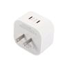 Total 40W Dual USB C Port Fast Charger Type C Plug Fast Wall Charger Block For iPhone 14 Pro Max 12 13 iPad Power Adapter