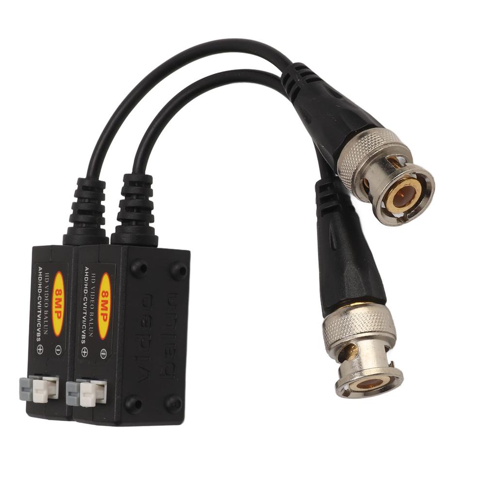 Видео балун высокой четкости CVBS AHD CVI TVI одноканальный BNC видео передатчик 8MP витая пара