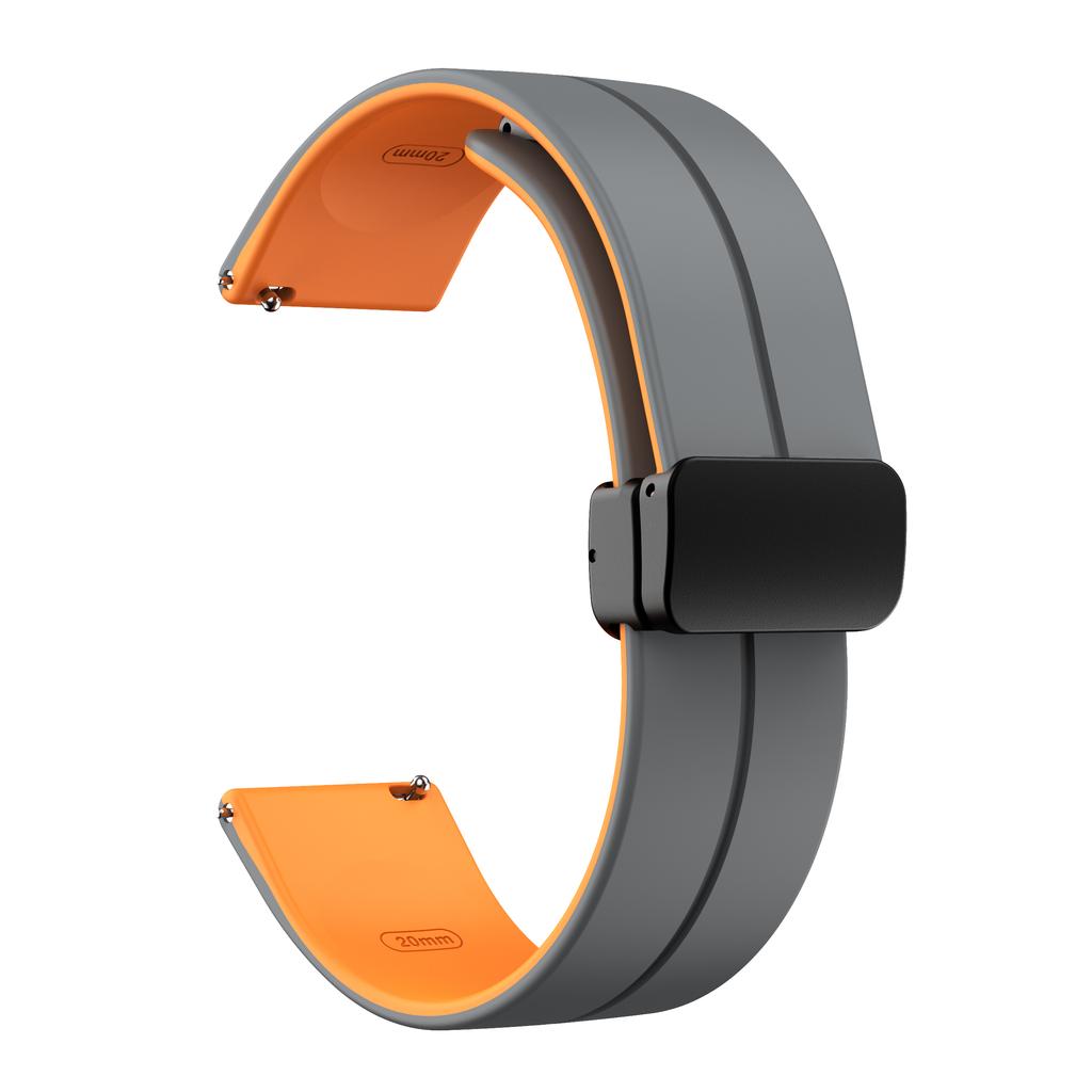22 мм ремешок для Garmin Vivoactive 4/Venu 2 Магнитный силиконовый ремешок Forerunner 965 265 745/Active Сменный браслет Ремень Correa