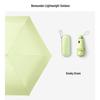 beneunder Женский капсульный 5-слойный зонт от солнца и дождя с защитой от УФ-лучей