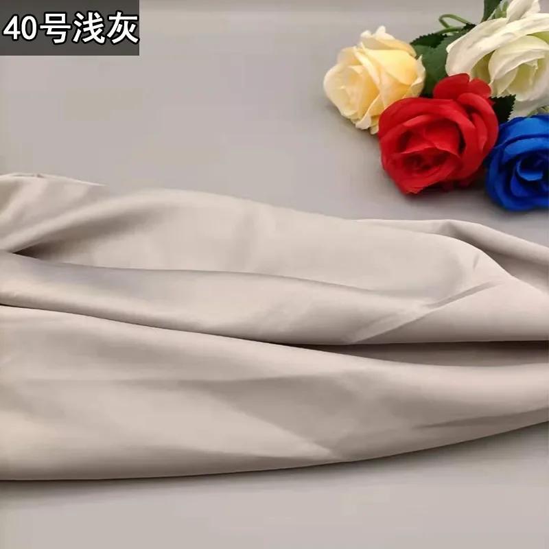 100x150 см атласная ткань по метрам для рубашек, платьев, пижам, шитья, гладкая однотонная ткань высокой плотности, сине-белая, мягкая ткань