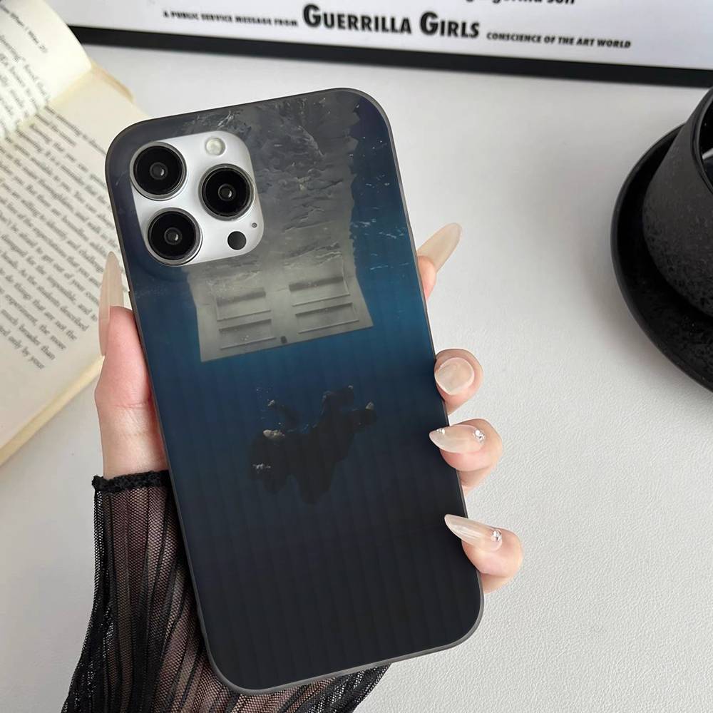 Поп E-Eilish Звезда B-billie Гофрированная Полоска Чехол для Телефона Для IPhone 17 16 15 14 13 12 11 Pro Max Plus Pro Ударопрочный Чехол