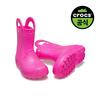 [Обувь] Официальные детские резиновые сапоги Crocs Handle It GlItter K Pcr 24sKbt210391 