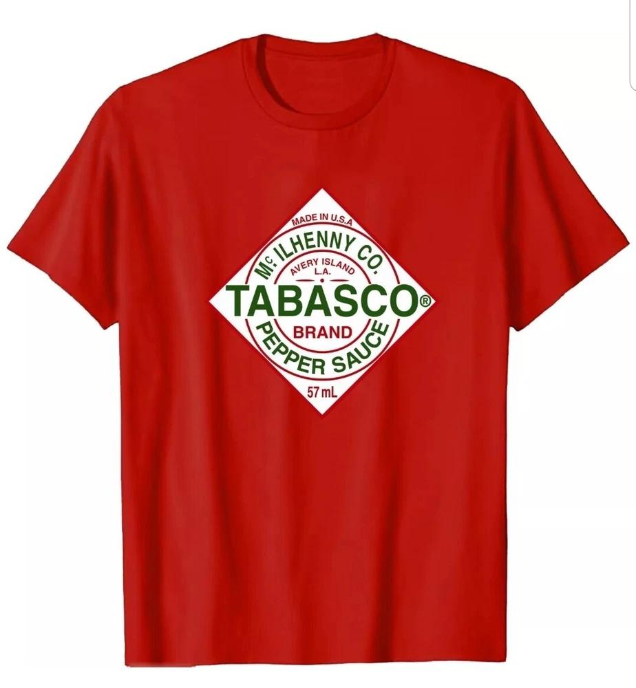 TABASCO NEW TSHIRT sizes S M L XL XXL 3XL 4XL colours Black Red white