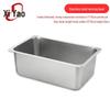 Прямоугольная пищевая емкость из нержавеющей стали