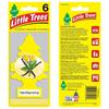 Освежитель воздуха Little Tree [Ванильный аромат 6 шт.] Отличный выгодный набор из
