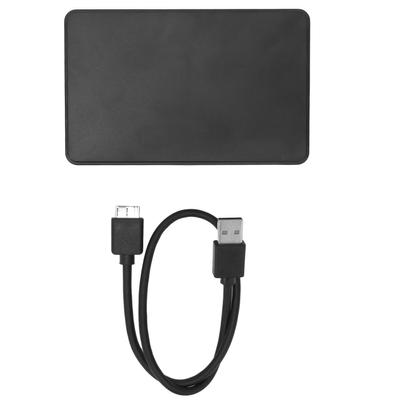 2.5-дюймовый корпус для HDD, скорость передачи 5 Гбит/с, антистатический корпус для жесткого диска из АБС-пластика с интерфейсом USB 3.0 для
