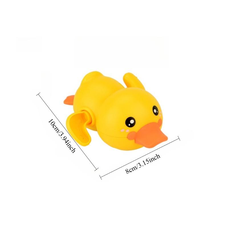 1 A swimming duckling with a smooth surface, exquisite details in the shape of the duck, and smooth swimming. It can be used in a family bathtub