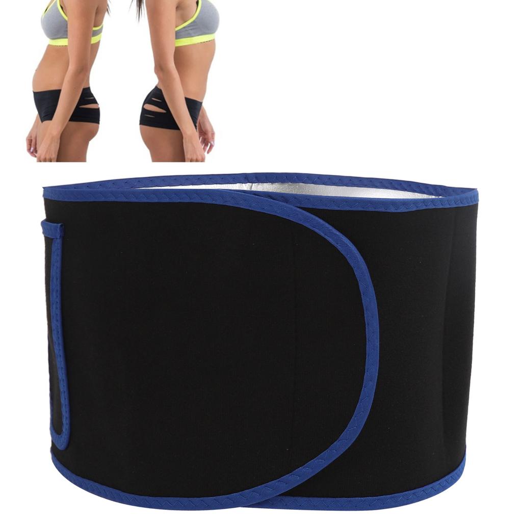 Пояс для тренировки талии Эластичный резиновый Поглощающий пот Пояс для похудения и формирования тела для мужчин и женщин
