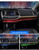Модель 1521 Toyota Highlander Кастомный интерьер 64-цветная подсветка