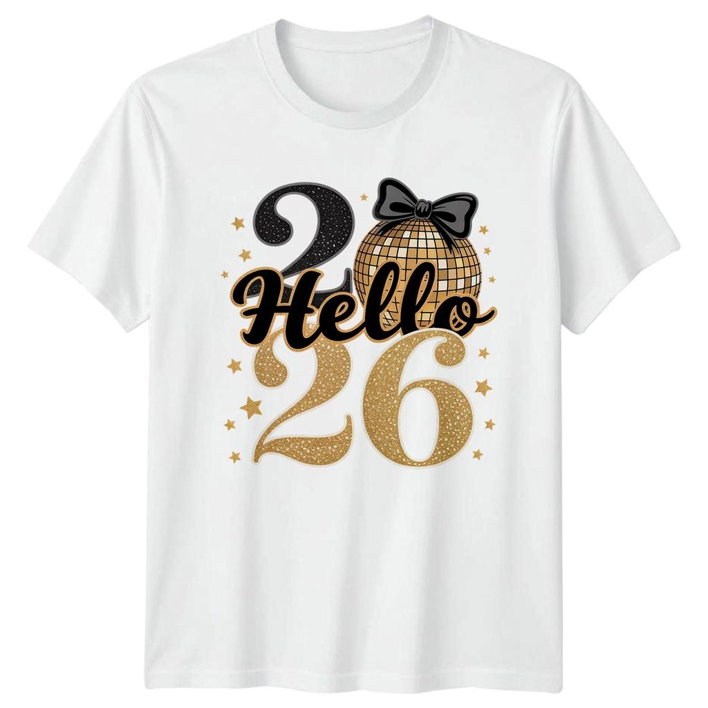 Hello 26 Birthday Unisexs TShirt Unisexs Tee Graphic Unisex Top