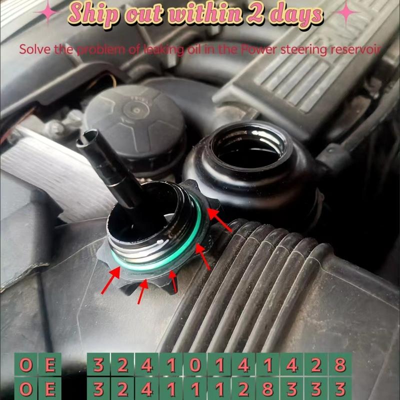 Уплотнительное кольцо 32410141428 Для BMW 1/3/5/6/7 серии X1 X3 X5 Z1/3/4/8 MINI Уплотнительное кольцо-крышка бачка гидроусилителя руля 32411128333