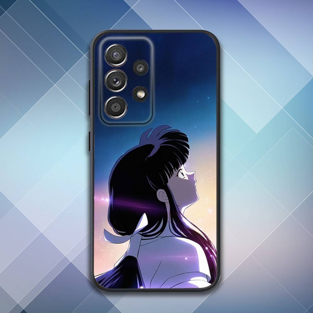 Чехол для телефона Аниме И-Инуяша для Samsung S25, S24, S21, S22, S23, S30, Ultra, S20, Plus, Fe, Lite, Note, 10, 9, 5G Черный