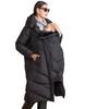 Пуховик Пальто ADENA LONG Черный [Serafin] Для беременных/Мам Женский