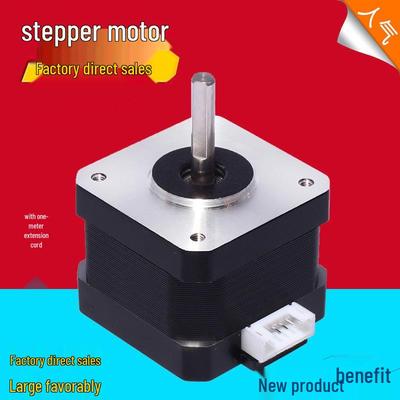 42BYGH34 NEMA17 2-фазный 4-проводной шаговый двигатель для гравировки и 3D-печати.