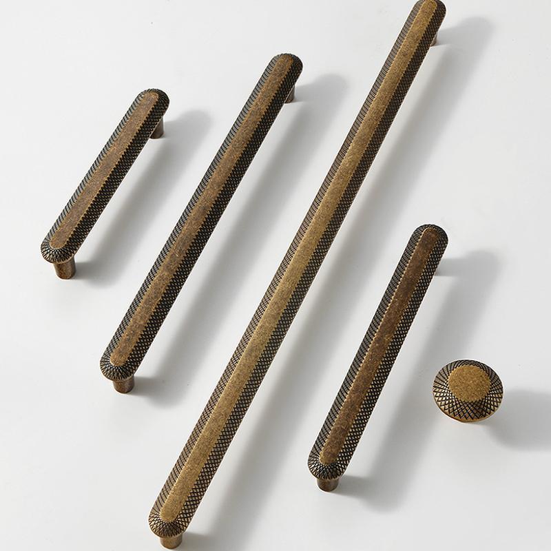 Upgrade with Solid Zinc Alloy Vintage Drawer Pulls for a Timeless Antique Brass Look