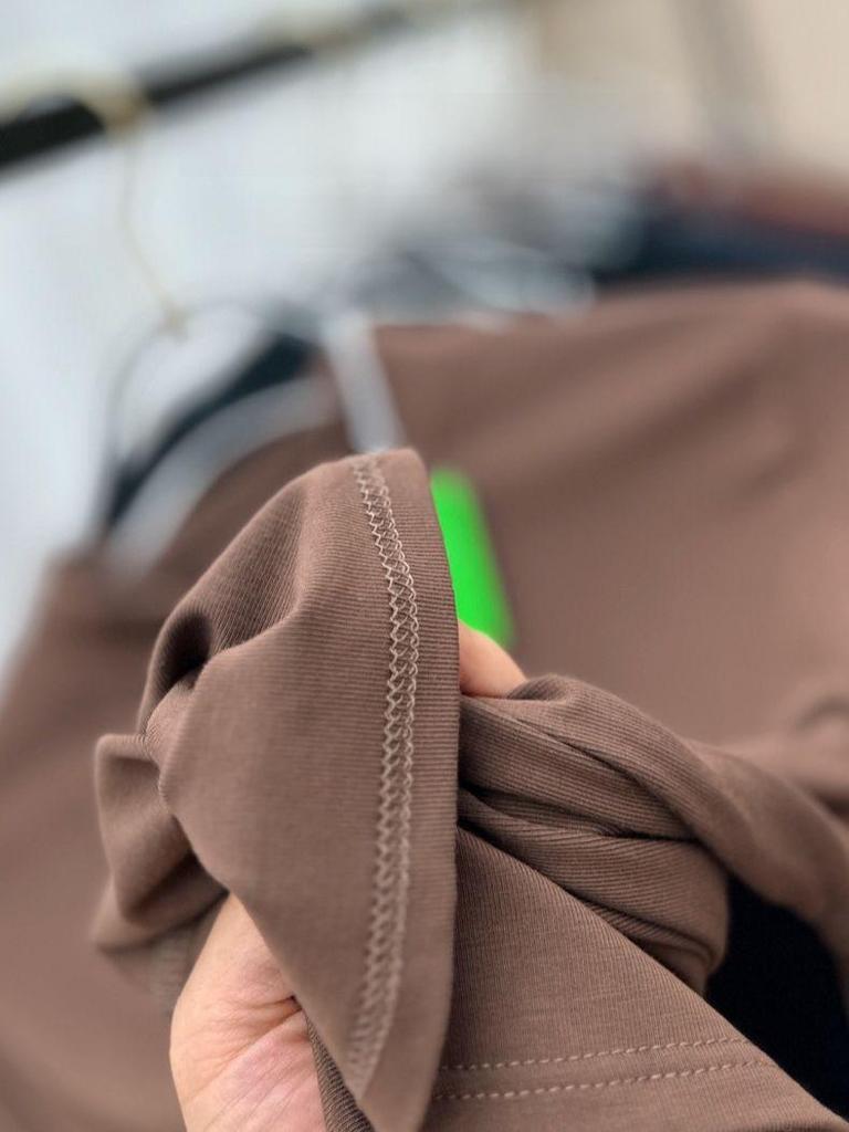 Женская рубашка Ecoco средней высоты из плотной ткани на осень