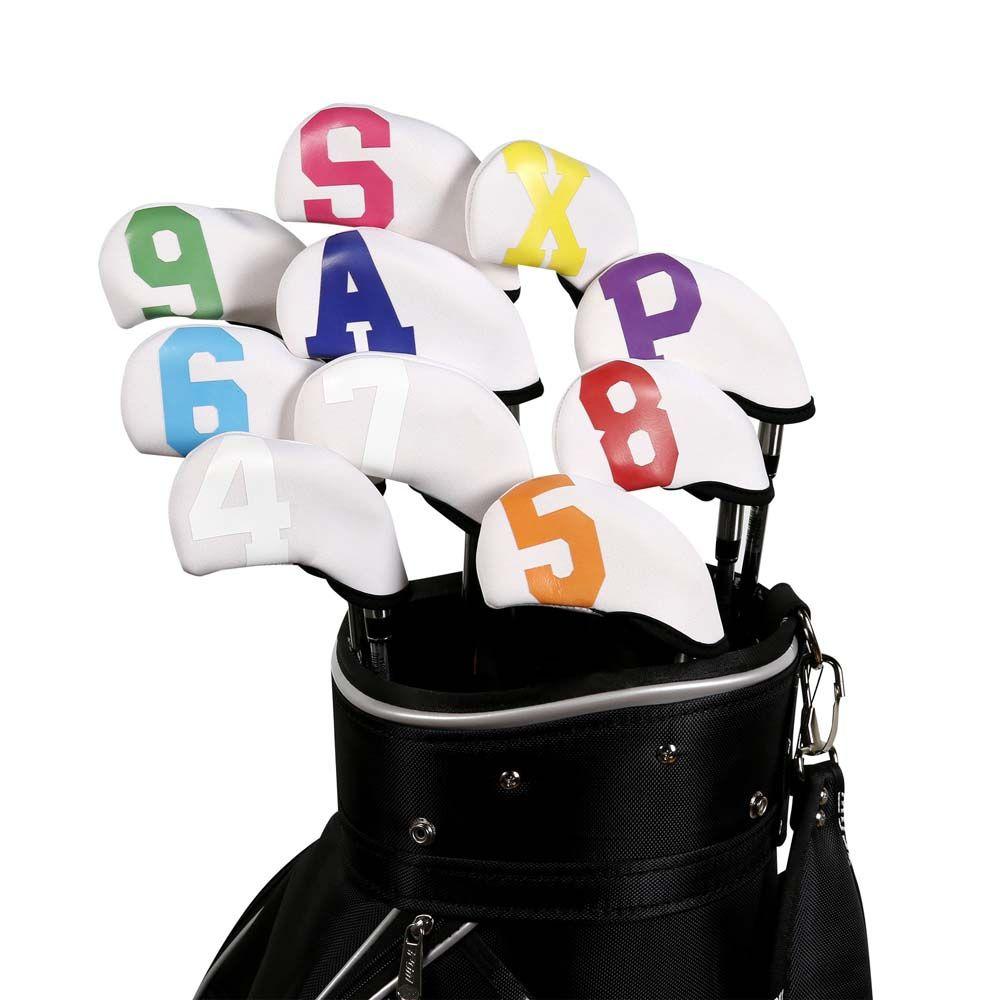 Golf Putter Accessories Golf Iron Headcover Golf Iron Covers Set Golf Head Cover Protector Case