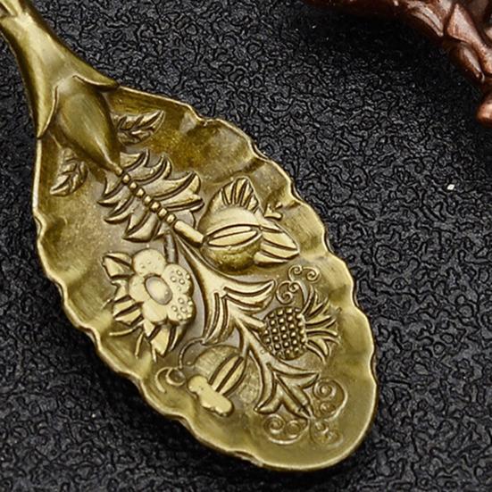 Твердая кофейная ложка, пищевая посуда из цинкового сплава