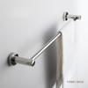 1PC 30cm Towel Bar Stainless Steel Towel Rack Extended Thickened Single Double Pole Bathroom Hotel Grade Wall Mounted Holder