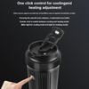 Car Cooling Heating Cup LCD Display 350ML 0° C-60 ° C Cooling/heating 12V Electric Kettle Heat Preservation Water Warmer Bottle