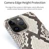 100% Genuine Python Leather Phone Case For iPhone 16 14 15 Pro Max Plus 15Pro 16Pro 16 ProMAX Luxury Shockproof Back Cover