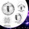 Fresh Disco Light Mirror Ball 4 Inch Small Mirror Ball Hanging Disco Balls For Home Stage Props