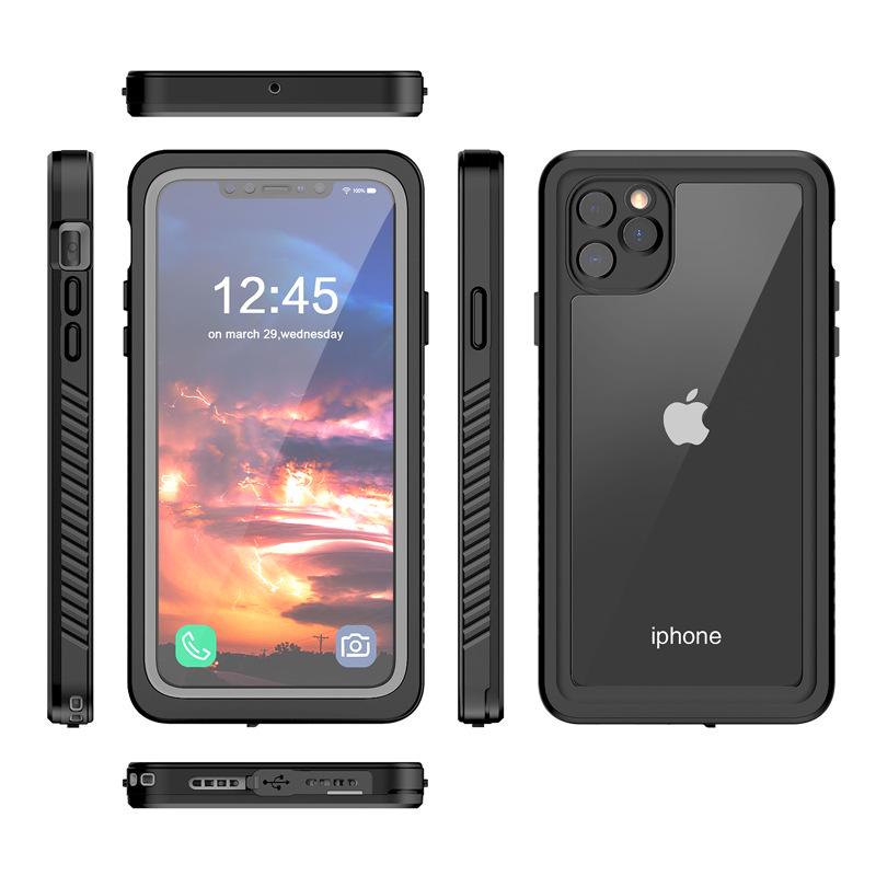 Прочный водонепроницаемый противоударный чехол для iPhone 11 Pro Max - Идеально подходит для плавания, снорклинга и активного отдыха