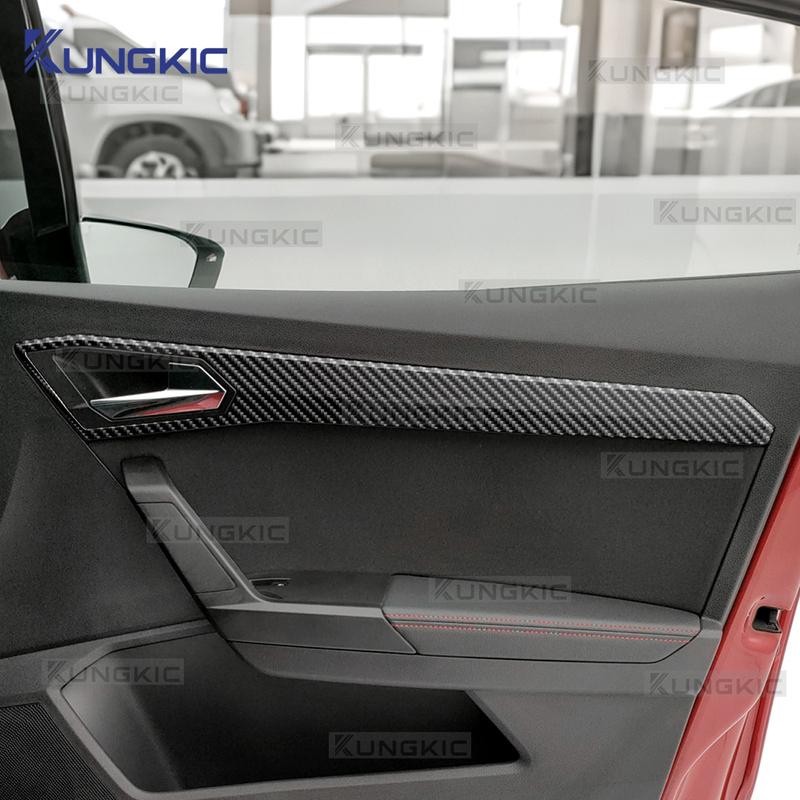 For Cupra Ibiza 2018 2019 2020 2021 2022 2023 2024 2025 Car Door Panel Protection Interior Film TPU Sticker Anti-scratch 2pcs