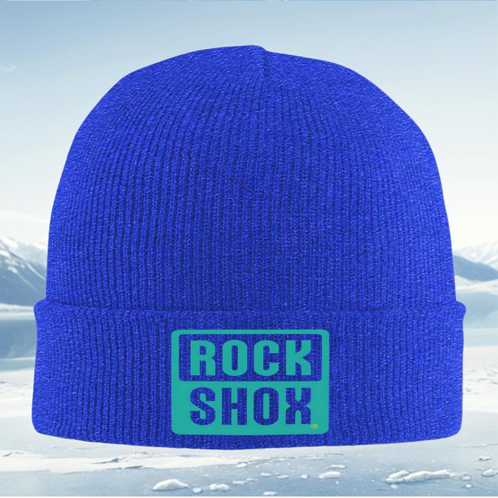 Bold text logo graphic design brand Men Women Unisex Knitted Hat Beanie Pullover Cap Winter Thermal Warm Christmas Outdoor Cycli