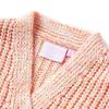 Cardigan bébé - vidaXL - 100% coton - Col V - Manches longues - Rose mélangé
