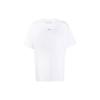 Stencil Logo T-Shirt White/Red Men Tops OMAA038E20JER0030125