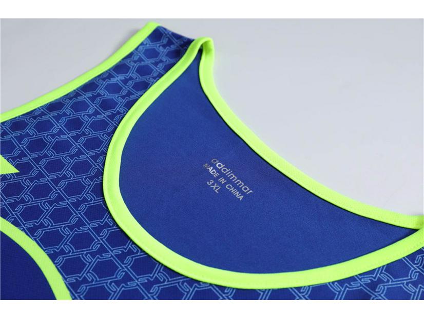 Мужской и женский летний трикотажный спортивный костюм - Парная школьная командная тренировочная форма