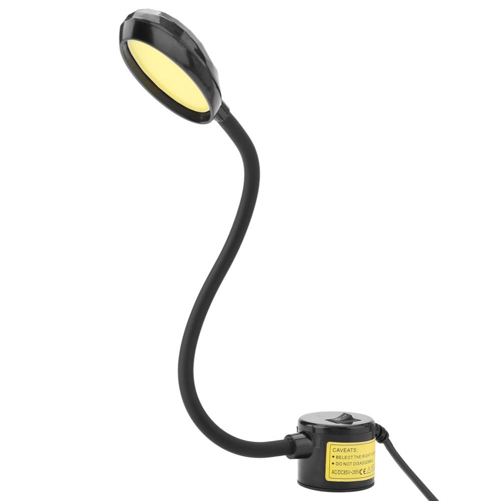 COB LED COB Work Lamp Flexible Gooseneck Lamp New LED Sewing Machine Light Craft Lighting