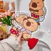 Наклейка-дезодорант Capybara для ванной комнаты, наклейки на крышку унитаза, дезодорант, самоклеящаяся наклейка для удаления запаха, декор для ванной комнаты и гостиной