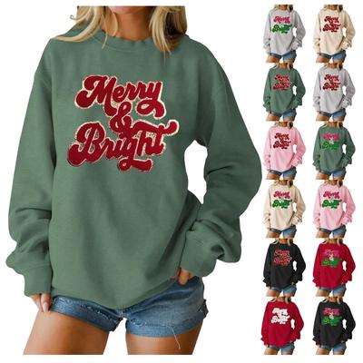 Женский повседневный и модный пуловер с длинными рукавами, плюшевый, с V-образным вырезом, карманом и принтом в клетку.