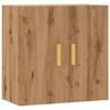 VidaXL Armoire murale chêne artisanal 60x31x60 cm bois d'ingénierie, armoire flottante, vitrine, rangement mural, armoire de 857070
